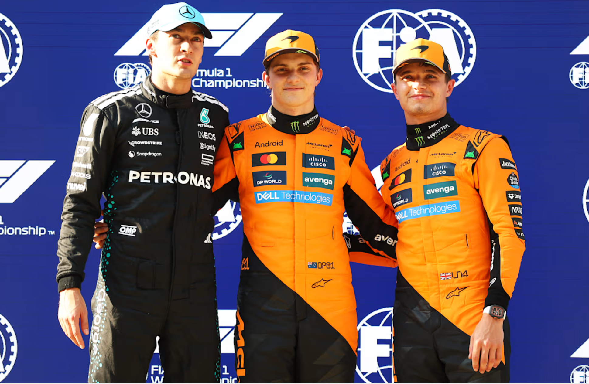 开云体育中国-梅赛德斯鏖战红牛车队，皮亚斯特里刷新纪录